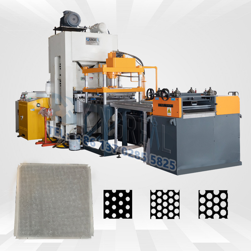 Повністю автоматична лінія з виробництва перфорованого металу