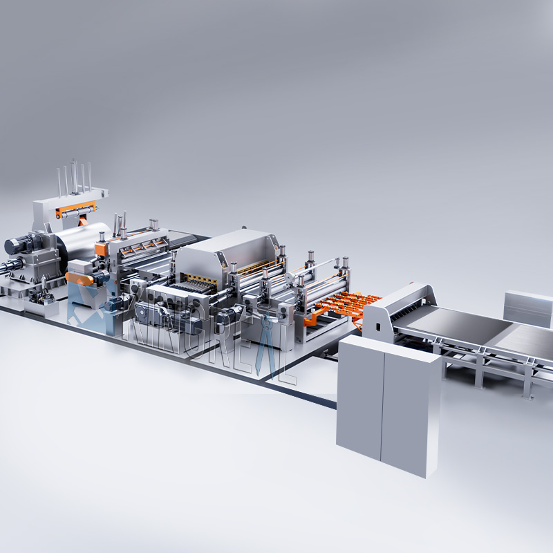 stainless steel cut to length line