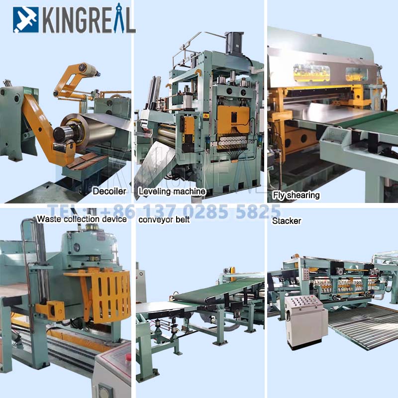 steel cut to length machine