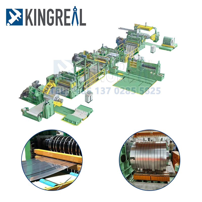 Машина для різання рулонів металу